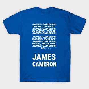 James Cameron Does T-Shirt